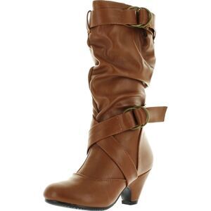 Static Footwear Pauline-39 Tan ChildG boots 12 NEW